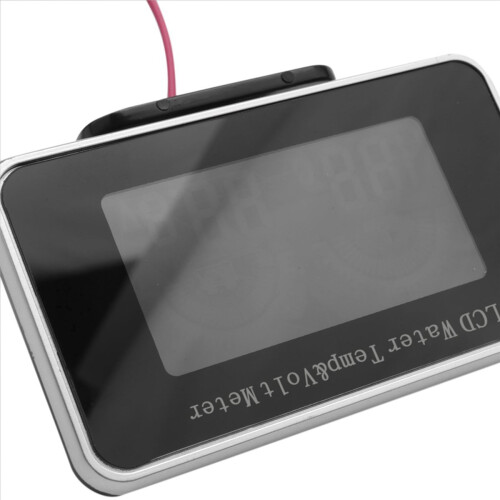 Μετρητής πίεσης νερού αυτοκινήτου LCD 2 σε 1, βομβητής συναγερμού M10 2