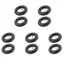 Pacote com 2 câmaras de ar com válvula TR87 para carrinho de mão, 3,00-4, 10X3