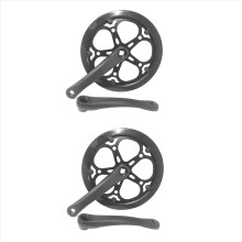 Pedaleira de bicicleta dobrável 52T 170 mm