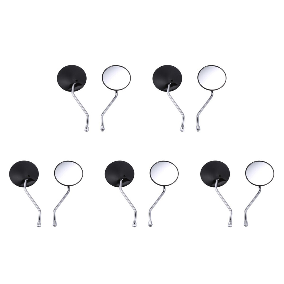 Pair 10Mm Universal Motorcycle Mirrors Bike/Motorbike Rear View/Side 4853188003846