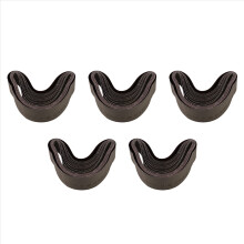 10 peças de cintas de lixa para lixar, polir e lixar, grão misto 50 x 686 mm