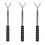 Disc Golf Retriever Disc Golf Grabber 10 Feet Φορητό Τηλεσκοπικό 1