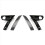 Carbon Fiber Interior Door Handles Base Interior Door Handle Left 2