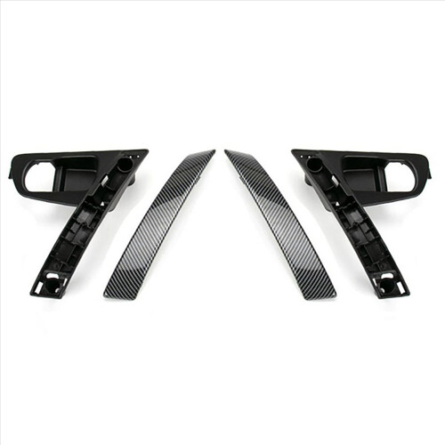 Carbon Fiber Interior Door Handles Base Interior Door Handle Left 1