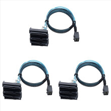 Cabo de servidor de disco rígido SAS SFF-8643 para 4X29Pin SFF-8482 3,33TF/1M