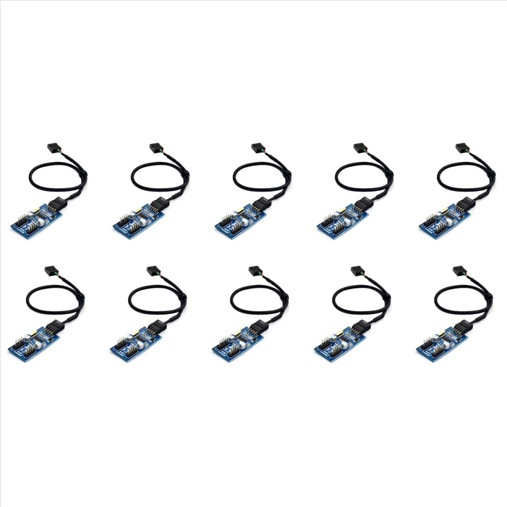 Photos - Cable (video, audio, USB) Markenlos USB Male 1 to 2/4 Female Extension Cable Card Connector 30cm 1PCS 