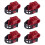6Pcs/Set Car Bicycle Stand SUV Vehicle Trunk Rack with Racks,Model B 5