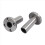 4PCS 8mm LMF8LUU Στρογγυλή φλάντζα σύνδεσης μεγάλου μήκους γραμμικού ρουλεμάν 3