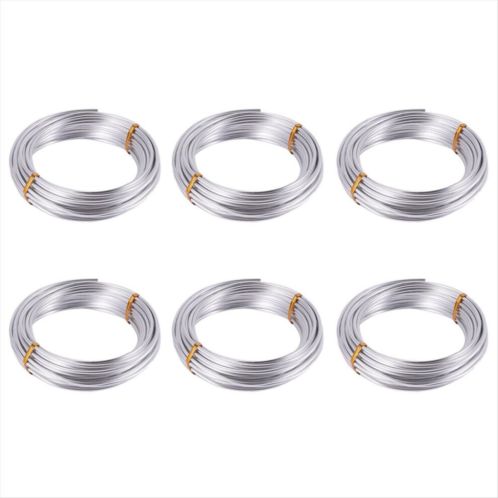 3Mm Aluminium Wire 10M Craft Silver Wire Clay Bonsai And Model 4853158829490
