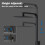 Bathroom Mixer Shower Thermostatic Dual Head Square Head Handset 4