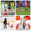15 cones esportivos de 9 polegadas, cones de plástico para treinamento de futebol e basquete 4