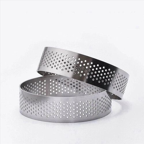Heat- Perforated Cake Mousse Ring, Round Ring 1