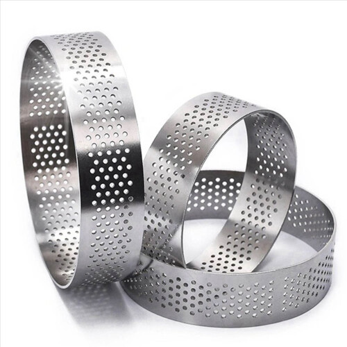 Heat- Perforated Cake Mousse Ring, Round Ring 2