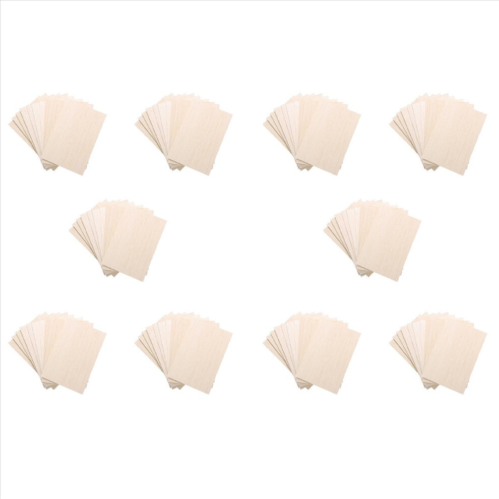 10-pack onafgewerkte houten platen voor huizen, vliegtuigen, schepen, boten en kunst