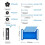 Upgraded Featherboard Safety Device Stackable Board ,Blue 4