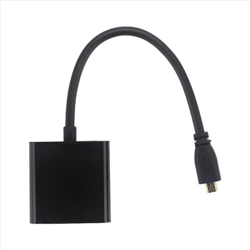 Cable adaptador micro a VGA con cable USB para 1