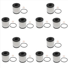 11427622446 3 Filtro de óleo do motor com anel de vedação para