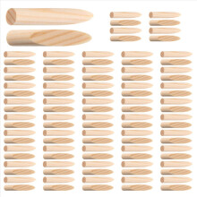 200 Packs Pocket Hole Plugs Solid Wood Dowels Pocket Hole Jig Paint