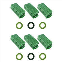 Blumenschaumkäfig, 3er-Pack Blumenschaumblöcke für Blumen