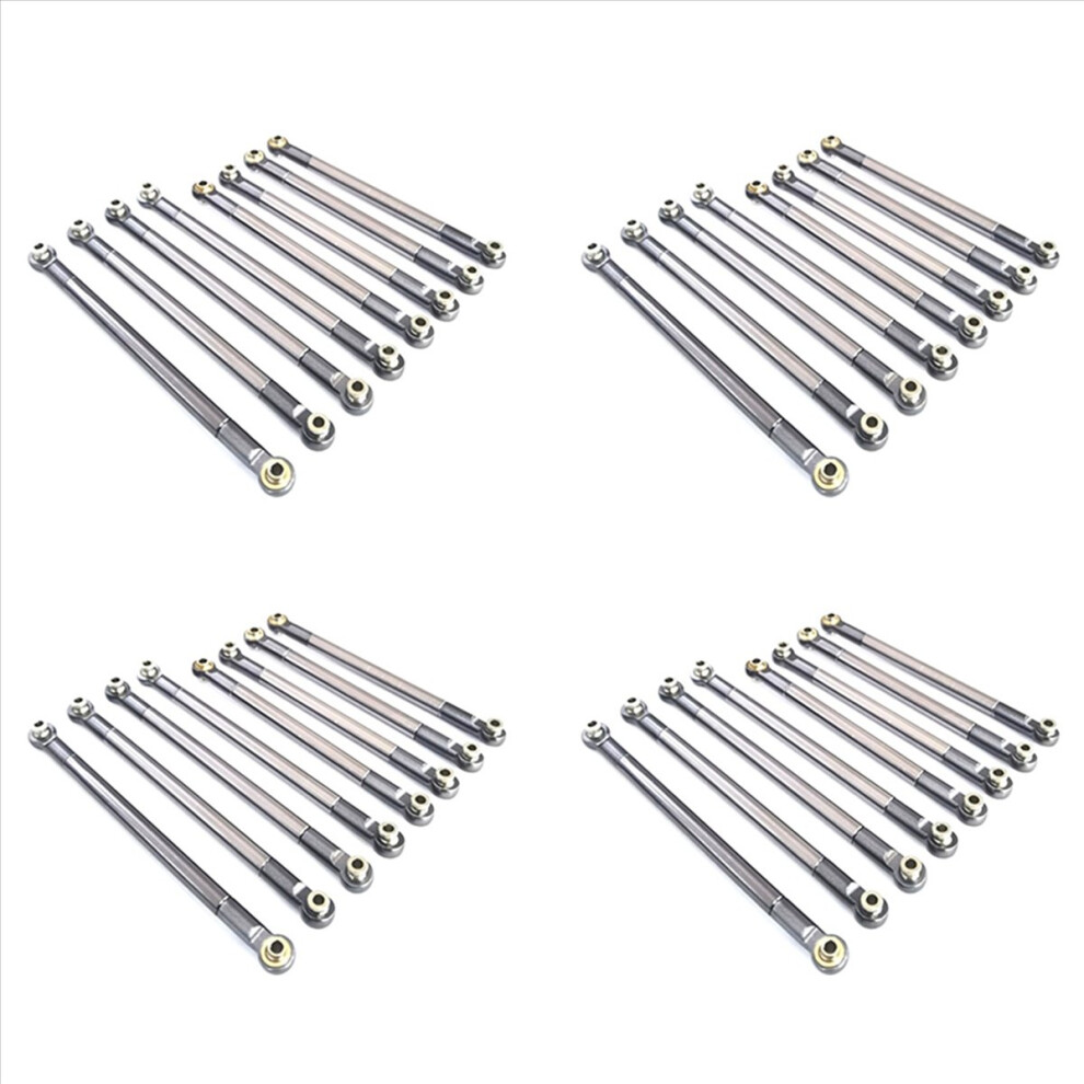 Photos - Parts for Drones & RC models Markenlos 8PCS Metal Pull Rod Link Rod Linkage 1/12 RC Car Accessories,Titanium 