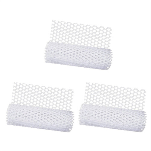 Grillage à poules en plastique réutilisable (blanc)