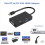 Mini DisplayPort voor VGA DVI-adapter 3