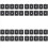 10 x Centre Clamp PV Solar Panels, Module Clamp for All Frame Heights 1