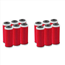 6Pcs Motorcycle Oil Filter for SX SXF SXS EXC EXC-F EXC-R XCF
