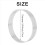 4 Pcs Circular Porous Bottom Tower Pie Cake Mould ,10cm 4
