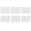 4 Pcs Circular Porous Bottom Tower Pie Cake Mould ,10cm 1