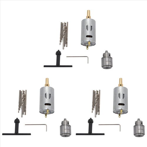 Dc 12V Motor Small Pcb Hand Drill Drilling Machine Compact Set