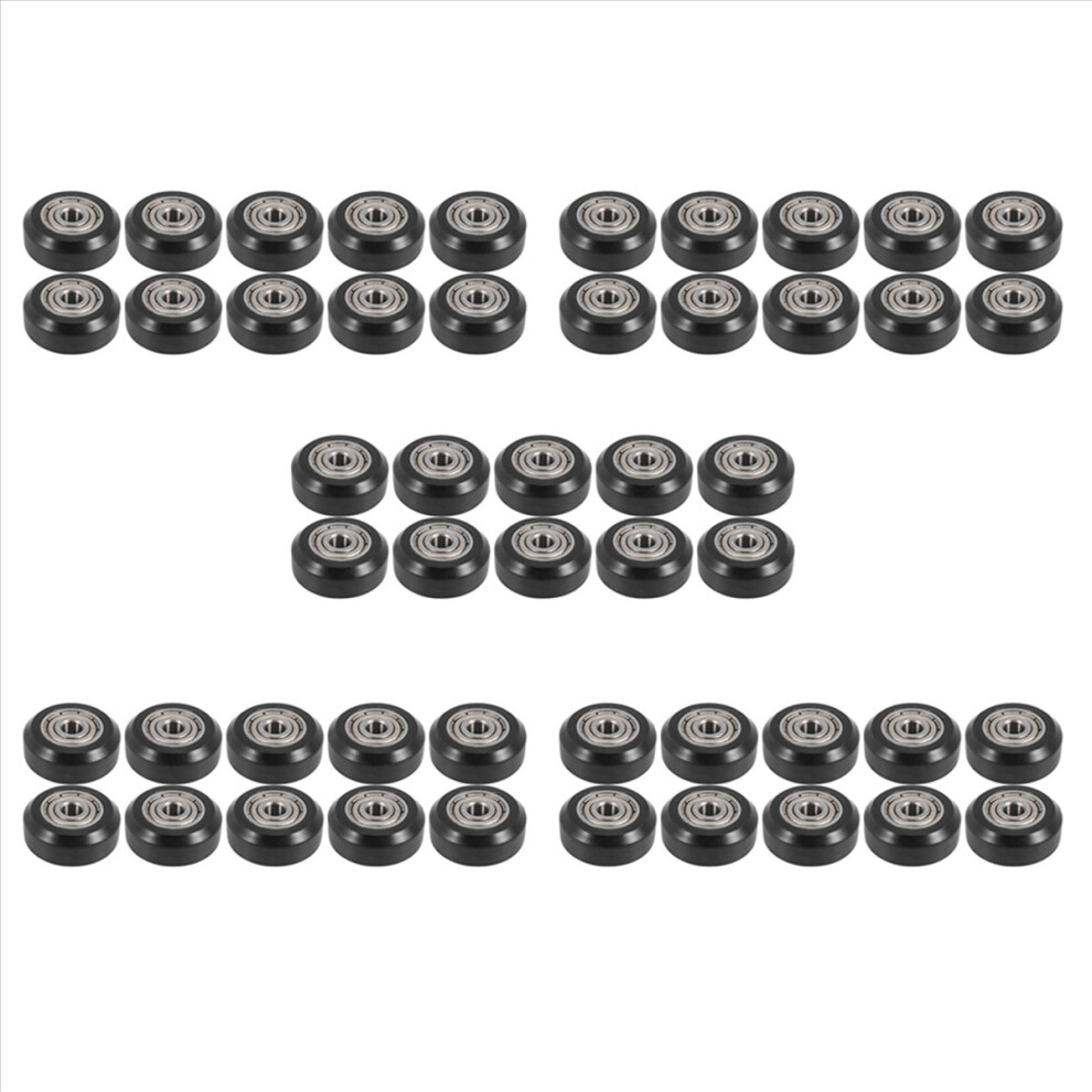 10Pcs Big Plastic Pulley Wheel With Bearing Idler Pulley Gear 4853158882471