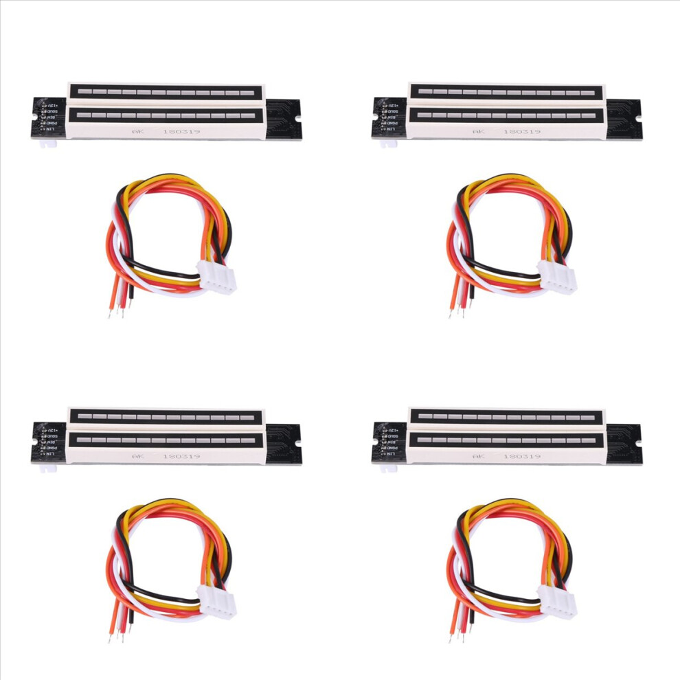 Dual 12 Music Level Indicator Led Spectrum Vu Meter Amplifier() 4853158891473