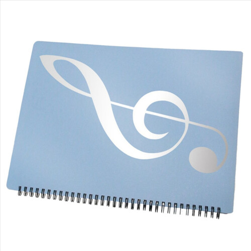 Notenmappe, 60 Seiten, Notenmappe/Halter, (Blau) 1