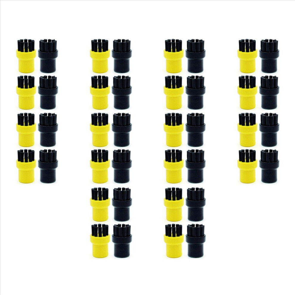 Round Brush Set [4 Pieces] for Steam Cleaner Accessories-image-OPC-PHPBTSR-NEW