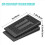 Plastic Shims for Leveling - 36 Piece Jar, Strong and 6