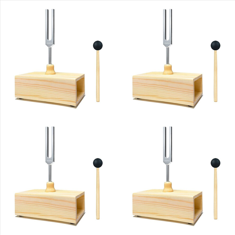 Markenlos 432 Hz Tuning Fork With Resonance Box