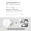 100Pcs NFC Ntag216 Sticker Ntag216 NFC Tags 3
