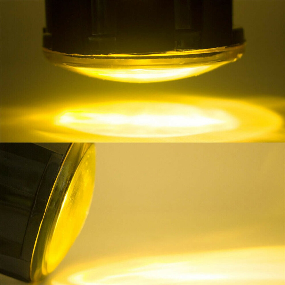 2Pcs Lens Car Front Bumper Fog H11 Bulb For Focus Yellow/Light 4853188011186