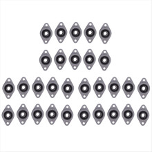 10 stuks KFL08 8mm diameter zinklegering lagerhuis FL08 K08