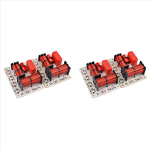 2 peças 150 W 3 vias alto-falante de áudio crossover agudos + médios + graves crossover