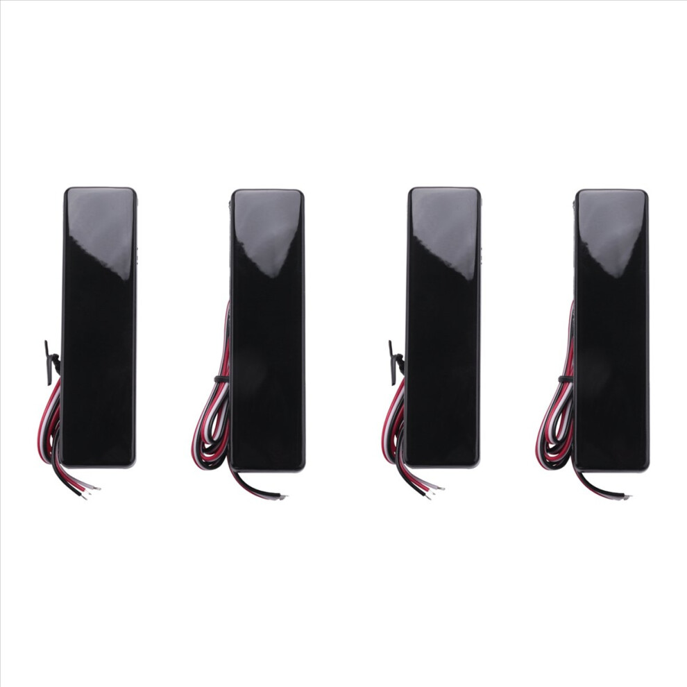 Lens Led Bumper Reflector Tail Lights For Vivaro Black 4852133331812