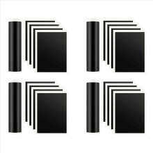 4 PCS Black Laser Engraving Marking Paper, 39X27cm for Metal, Glass