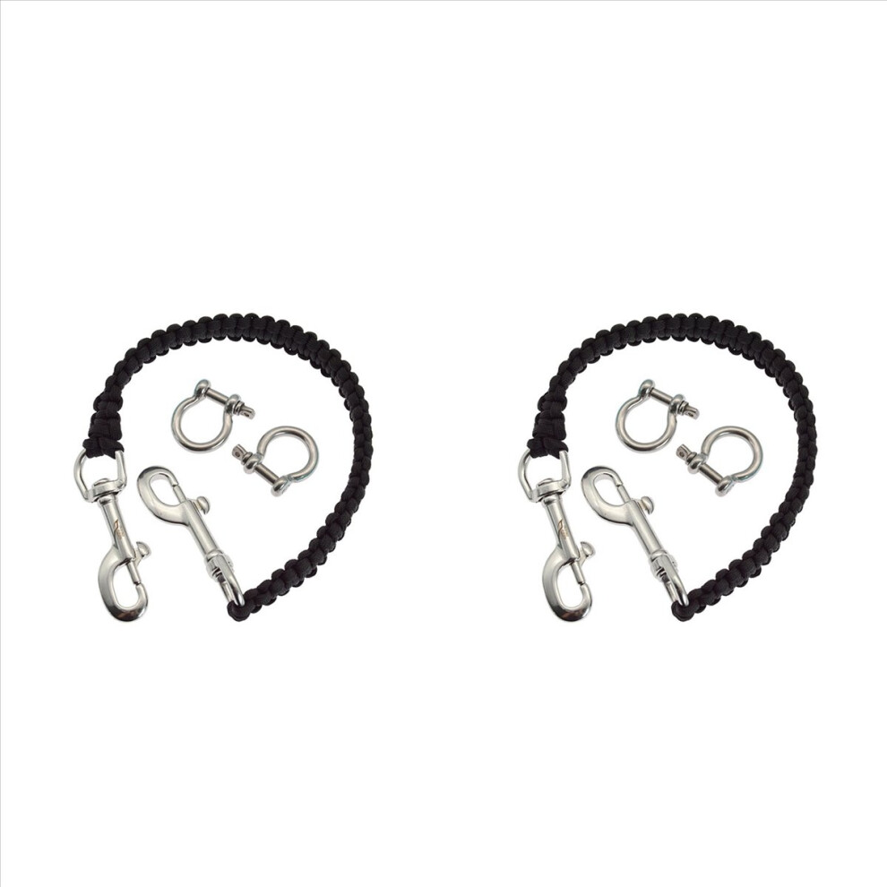 Diving Camera Tray Handle Rope Lanyard Strap, Black 4853188097821