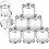 Farbeimer, transparenter Eimer mit Metalldeckel und Griff, 8er-Pack 3