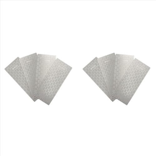 4Pcs Diamond Sharpening Stones,with Mat 400/600/1000/1200 for Kitchen