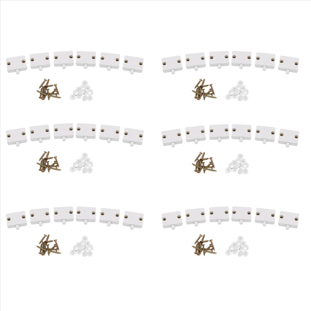 6Pcs Door Led Switch For Closet Light,Electrical Lamp Switches,White 4853158893040