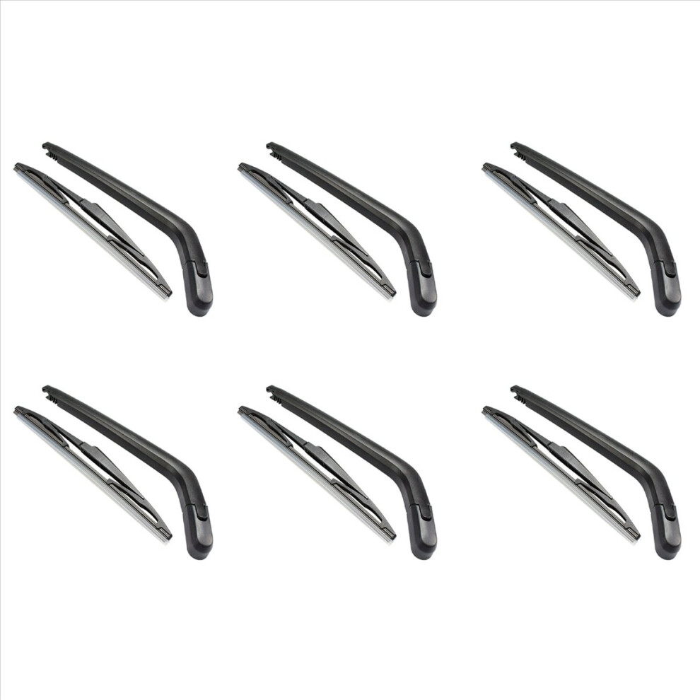 Car Windscreen Rear Wiper Arm And Blade For Yaris Vitz 99-05 Black 4853158816100