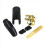 Saxofone soprano com fivela de metal e boquilhas pretas 4