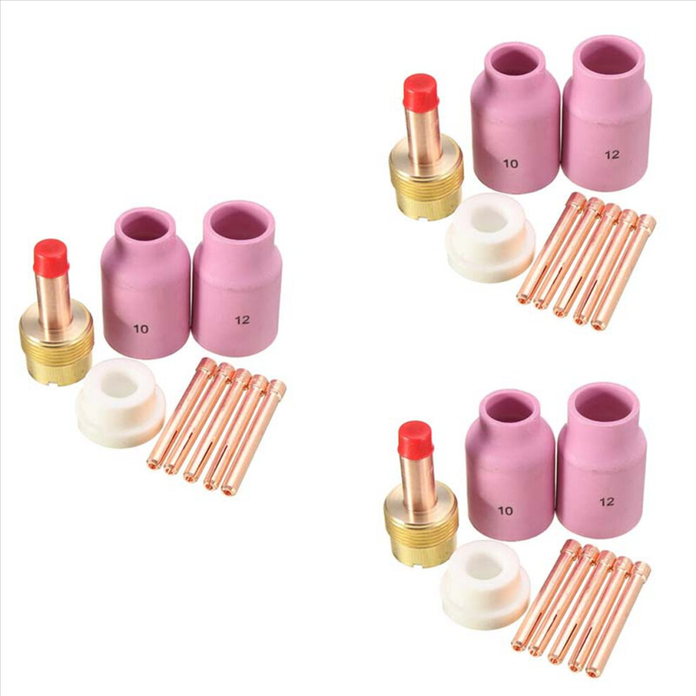 9Pcs Tig Welding Torch Gas Lens &Cup For Wp17 Wp18 Wp26 Collet Bodies 4852133358352